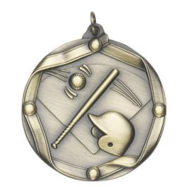 Baseball Ribbon Medal